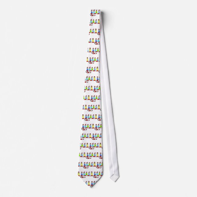 Budgies- Christmas Tie (Front)