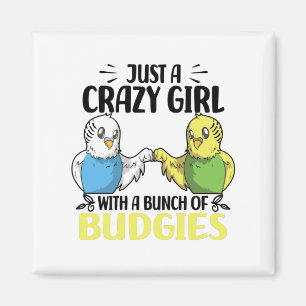 Budgies Lovers   Birds Pet Gift Magnet