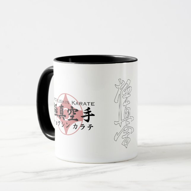 Budo Kyokushin Karate Mug (Front Left)