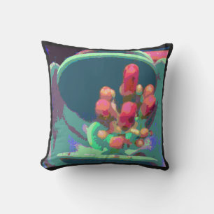 Buds from Above Outdoor Cushion