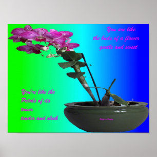 Buds of a Flower Poster