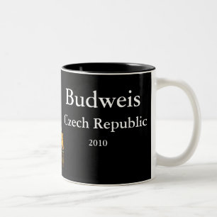 Budweis, Czech republic Two-Tone Coffee Mug