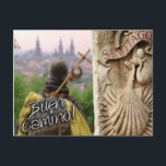 Buen Camino ! Camino de Santiago de Compostelo...t Postcard<br><div class="desc">Buen Camino ! Camino de Santiago de Compostelo... the way of St. James Pilgrimage Poster.</div>