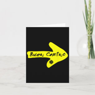 Buen Camino De Santiago Compostela Spain St James Card