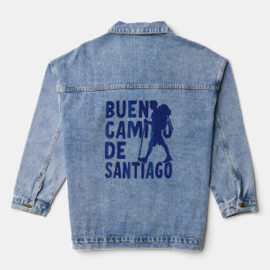 Buen Camino De Santiago De Compostela 2  Denim Jacket