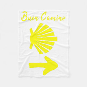Buen Camino De Santiago De Compostela St. James Wa Fleece Blanket