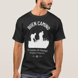 Buen Camino El Camino De Santiago Peregrino Compos T-Shirt