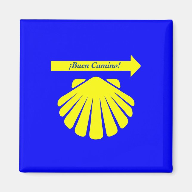 Buen Camino Fridge Magnet (Front)