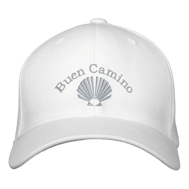 Buen Camino pilgrims Embroidered Hat (Front)