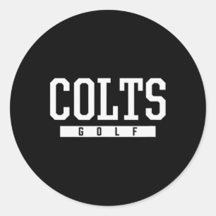 Buena Colts Golf Hs Classic Round Sticker