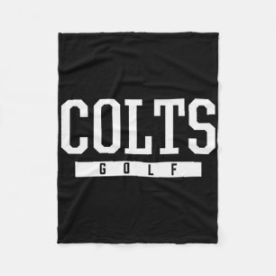 Buena Colts Golf Hs  Fleece Blanket