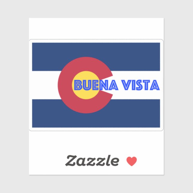Buena Vista CO Flag (Sheet)