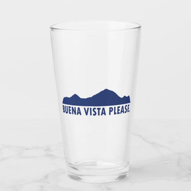 Buena Vista Please Glass (Front)