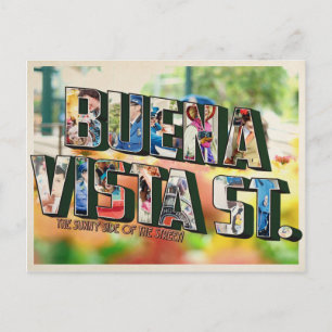 buena vista street. postcard
