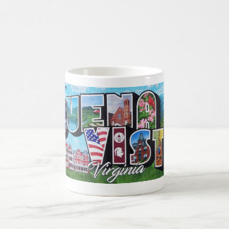 Buena Vista, VA - A Sip of Home Mural Coffee Mug