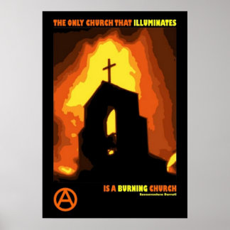 buenaventura durruti antitheocracy quote poster