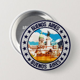Buenos Aires 7.5 Cm Round Badge