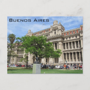 buenos aires architectural postcard