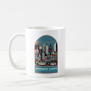 Buenos Aires Argentina Art Deco Coffee Mug