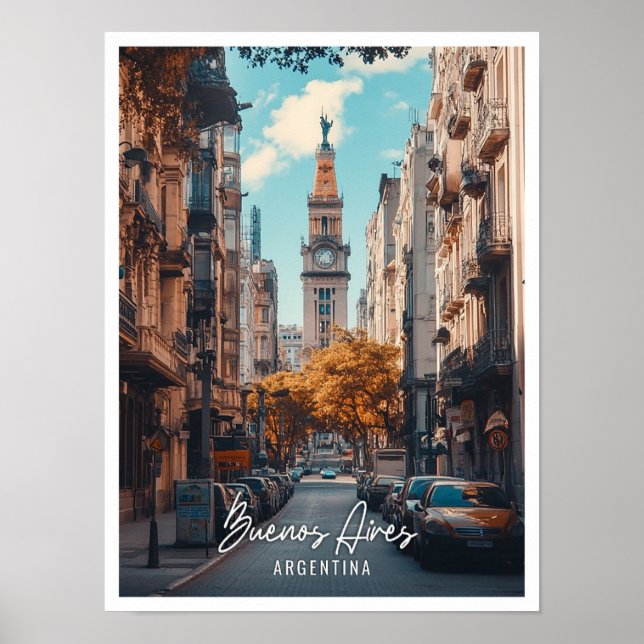 Buenos Aires Argentina Beautiful City Poster (Front)