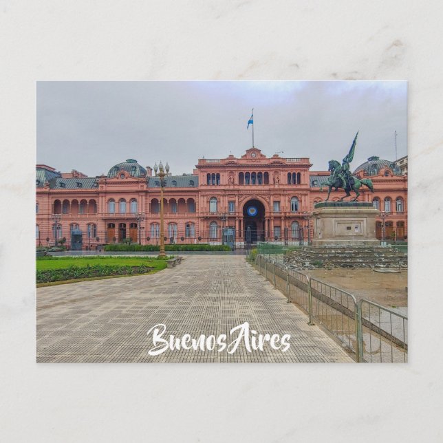 Buenos Aires, Argentina, Casa Rosada Postcard (Front)
