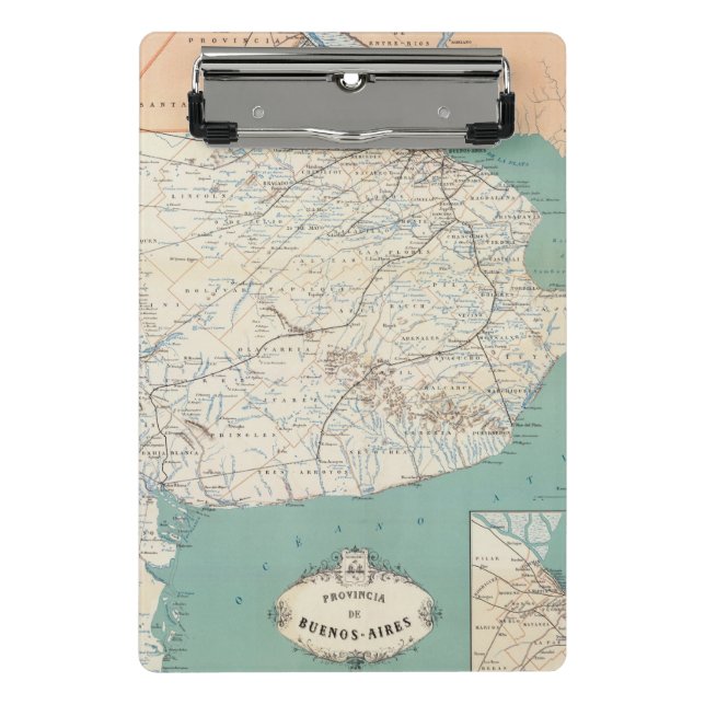 Buenos Aires, Argentina Mini Clipboard (Front)