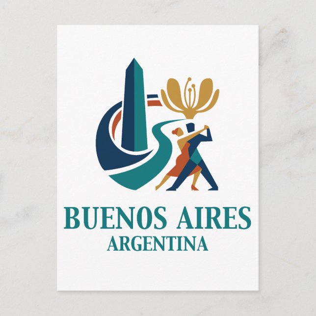 Buenos Aires Argentina Postcard (Front)