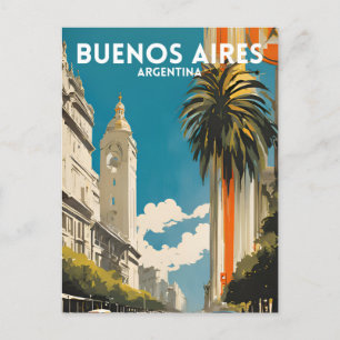 Buenos Aires Argentina Postcard