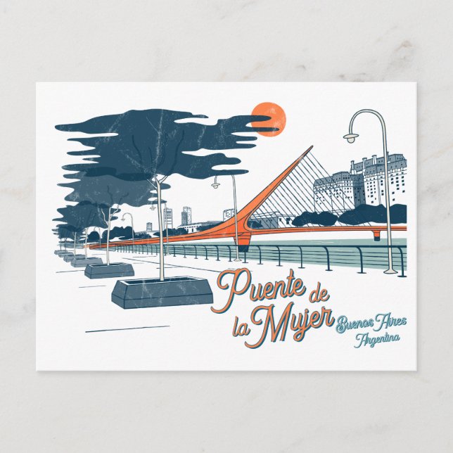 Buenos Aires, Argentina, South America, travel Holiday Postcard (Front)