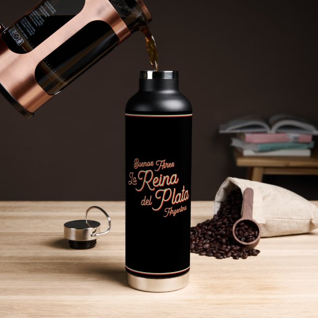 Buenos Aires, Argentina, South America, travel Water Bottle (Coffee (Rotated))