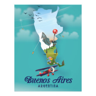 Buenos Aires, Argentina travel poster