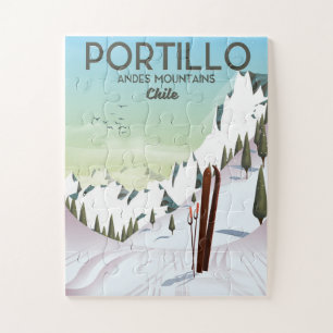 Buenos Aires, Argentina travel poster Jigsaw Puzzle