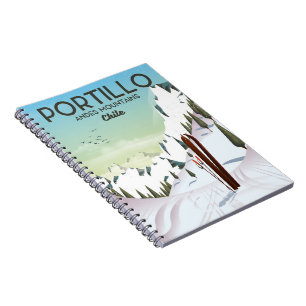 Buenos Aires, Argentina travel poster Notebook