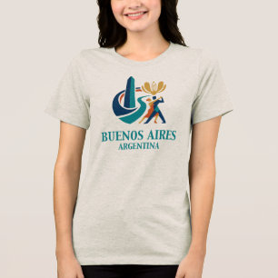 Buenos Aires Argentina Tri-Blend Shirt