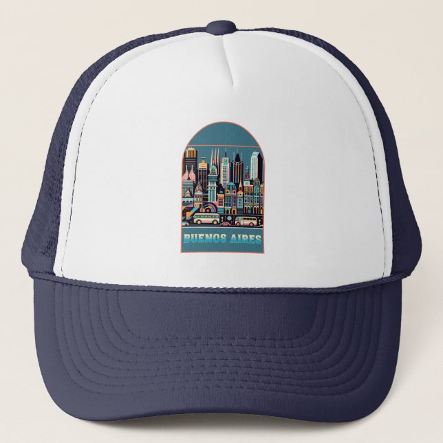 Buenos Aires Argentina Trucker Hat (Front)