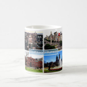 Buenos Aires - Casa Rosada - Obelisco - Coffee Mug