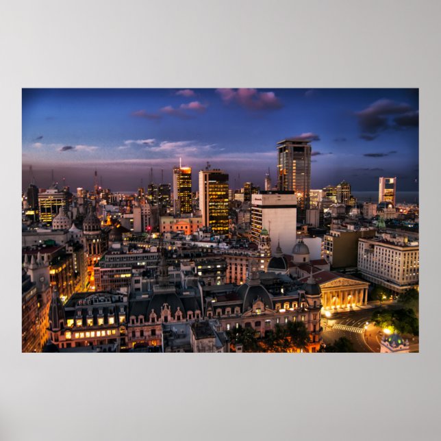 Buenos Aires Desde La Legislatura V Poster (Front)