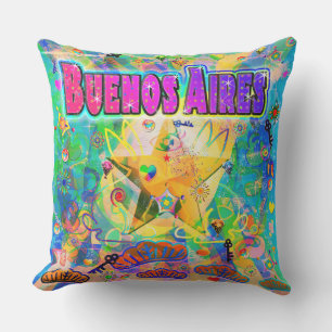 Buenos Aires Epoch Hour Pillow
