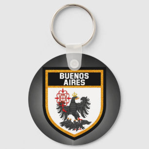 Buenos Aires Flag Key Ring