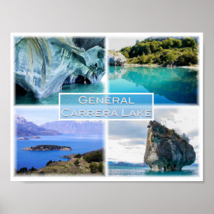 Buenos Aires - General Carrera Lake - Argentina - Poster