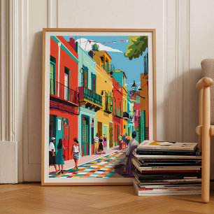 Buenos Aires Print Argentina Print La Boca Print 