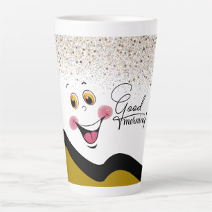 buenos días latte mug