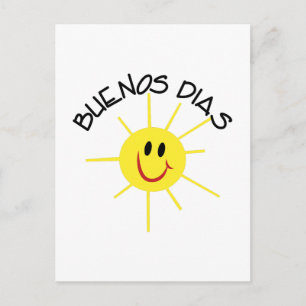 Buenos Dias Postcard