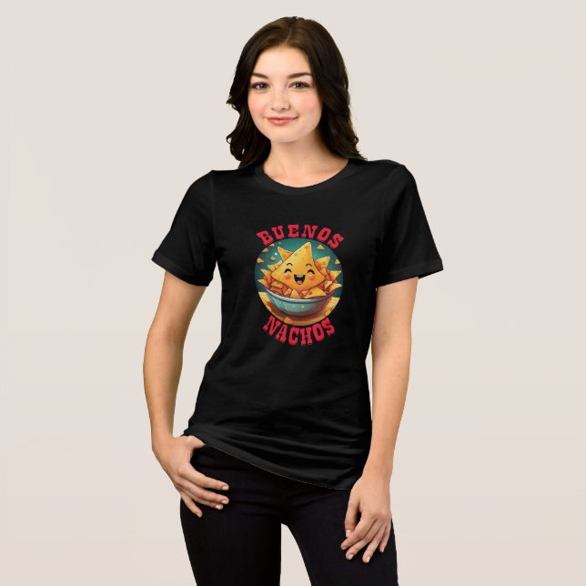 Buenos Nachos Tri-Blend Shirt (Front Full)