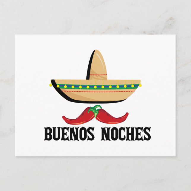 Buenos Noches Postcard (Front)
