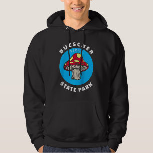 Buescher State Park Texas TX Mushroom Vacation Sou Hoodie