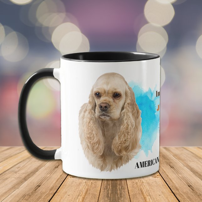 Buff American Cocker Spaniel Dog Loyal Friend Mug (Creator Uploaded)