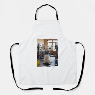 Buff Cat Kitchen Apron
