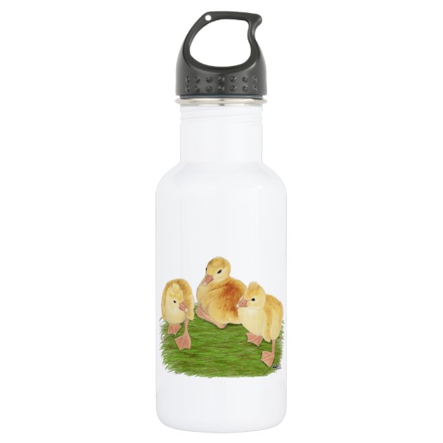 Buff Goslings Tufted 532 Ml Water Bottle (Front)