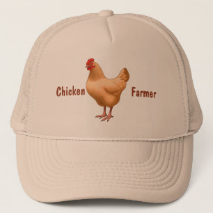 Buff Orpington Chicken Hen Trucker Hat